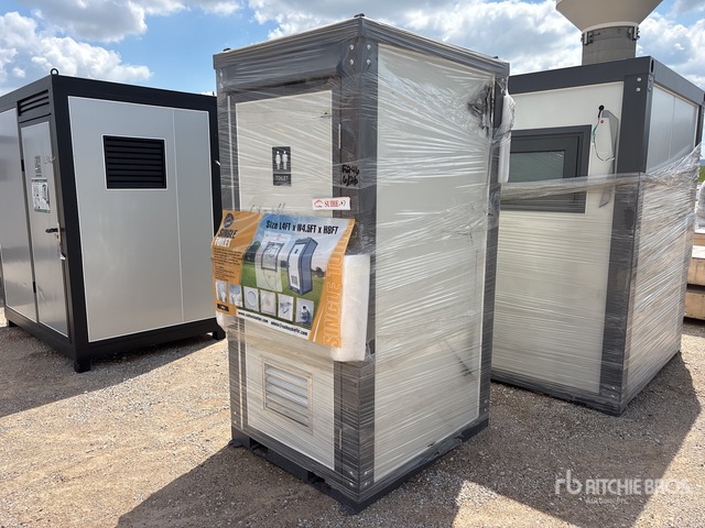 2026 Suihe NT-S 4 ft x 4 ft 6 in Skid-Mounted Portable Toilet