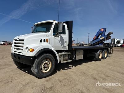 2010 PM 14022E Knuckle Boom on 2007 Sterling L7500 6x4 Boom Truck