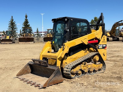 2014 Cat 259D Two-Speed Oruga cargadora compacta