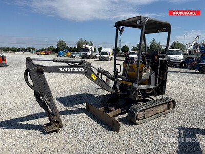 2019 Volvo ECR18E Mini Excavator (Inoperable)
