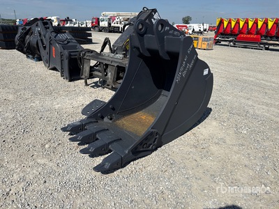 Mantovanibenne Rock Excavator Bucket - Fits Cat 225D