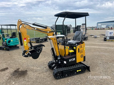 2026 CFG H13R Mini Excavator (Unused)
