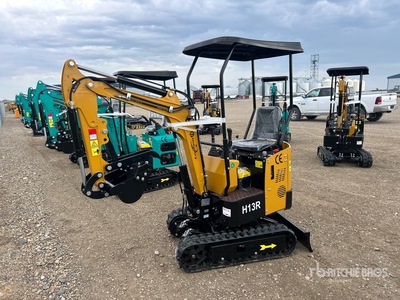 2026 CFG H13R Mini Excavator (Unused)