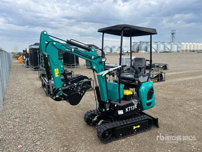 2026 CFG KT13R Mini Excavator (Unused)