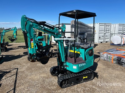 2026 CFG KV16R Mini Excavator (Unused)