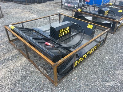 2026 Mower King SSRC 72 in スキッドステア ブラシ カッター (Unused)