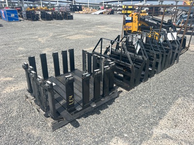 Quantity of (10) 2026 Mower King SA 48 in Forche per mini pala (Unused)