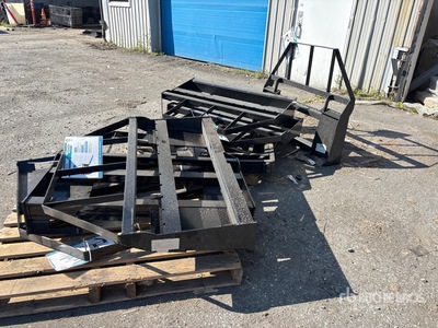 Quantity of (6) 2026 Mower King SA Skid Steer Forks (Unused)