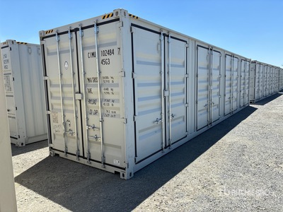 2026 40 ft One-Way High Cube Multi-Door Storage Container