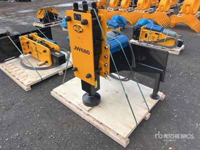 2026 JW JW680 Skid Steer Post Driver (Unused)