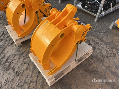 2026 JW ASC35 Q/C Excavator Grapple - Fits 1 - 3 ton (Unused)