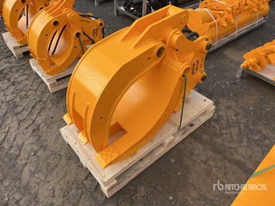 2026 JW ASC45 Q/C Excavator Grapple - Fits 4 - 7 ton (Unused)