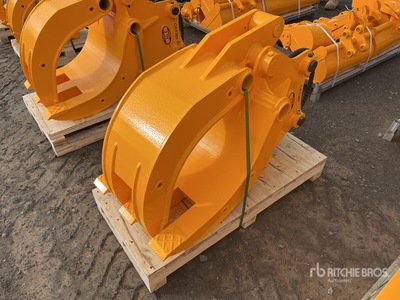 2026 JW ASC50 Q/C Excavator Grapple - Fits 4 - 7 ton (Unused)
