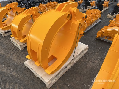 2026 JW ASC60 Q/C Excavator Grapple - Fits 10 - 18 ton (Unused)