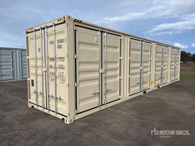 2026 40 ft High Cube Multi-Door Contenedor de almacenamiento (Unused)