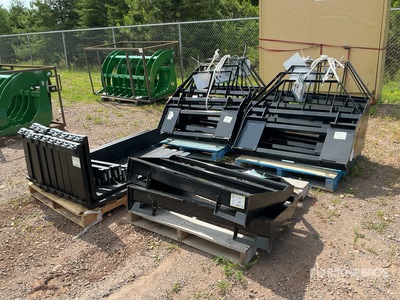 Quantity of (12) 2026 Mower King SA 48 in Horquillas para minicargadora (Unused)
