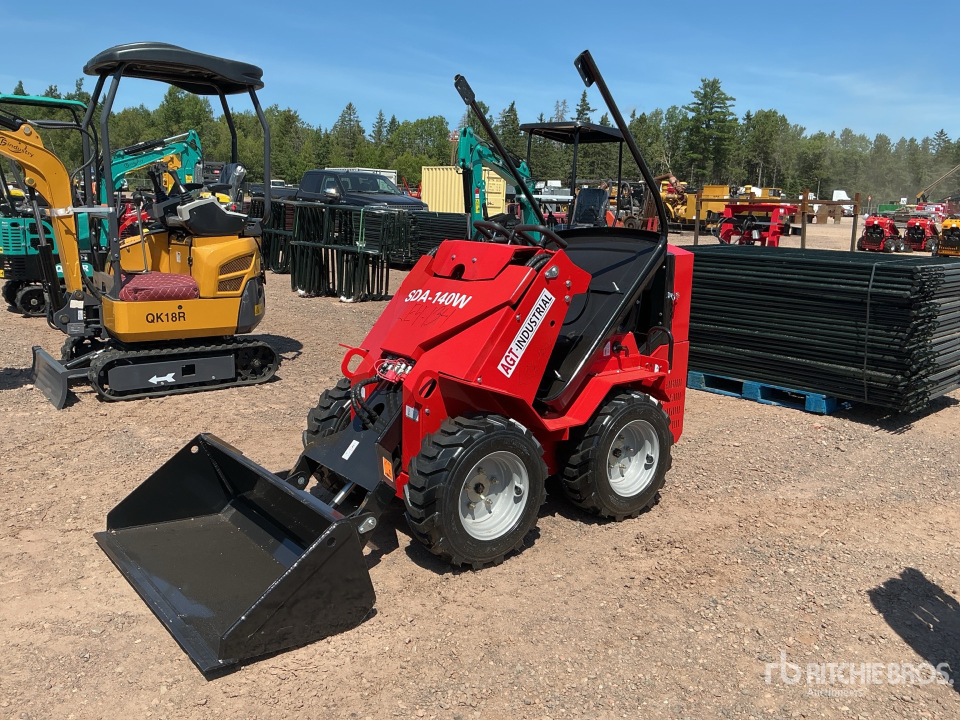2026 AGT SDA140W Mini Wheel Loader (Unused)