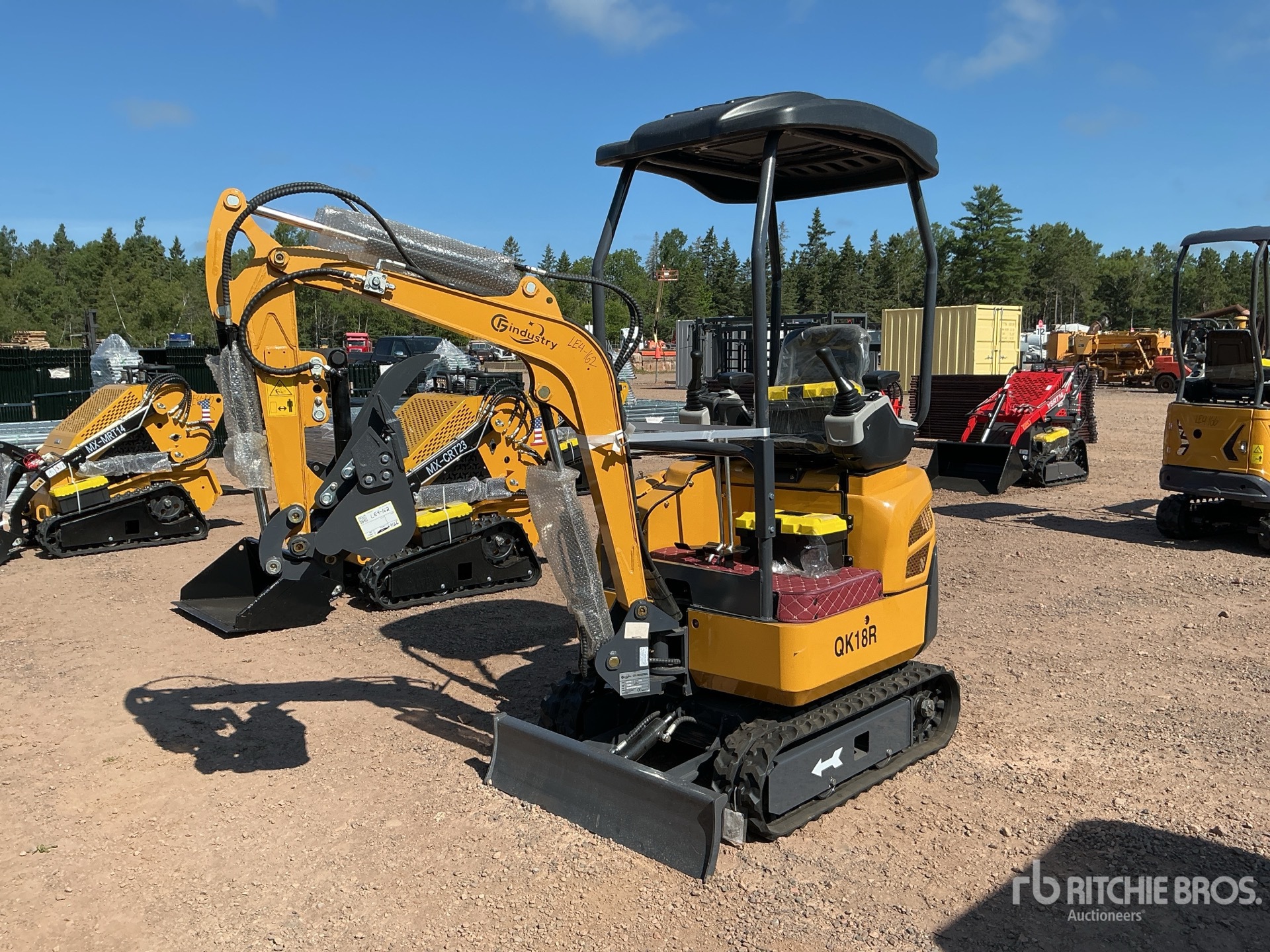 2026 CFG QK18R Mini Excavator (Unused)