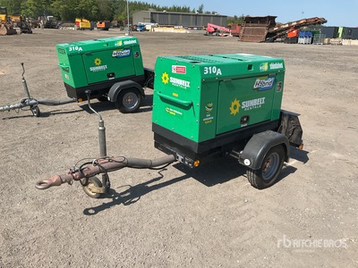 2023 Shindaiwa 310A Hybrid Mobile Generator Motor aangedreven lasser