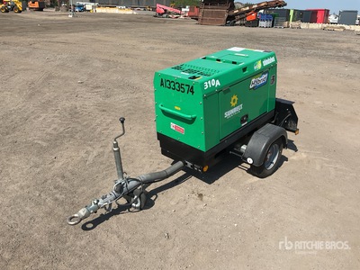 2023 Shindaiwa 310A Hybrid Mobile Generator Motor aangedreven lasser