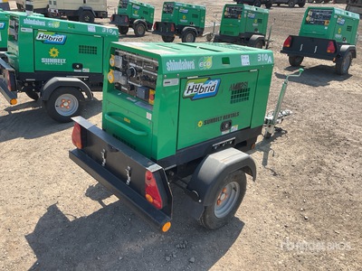 2024 Shindaiwa 310A Hybrid Mobile Generator Motor aangedreven lasser