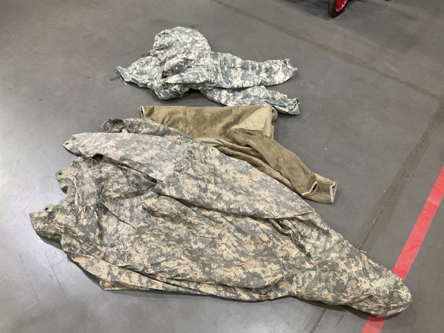 (30) Cold Weather Jackets, (6) Wet Weather Jackets & Assorted Items