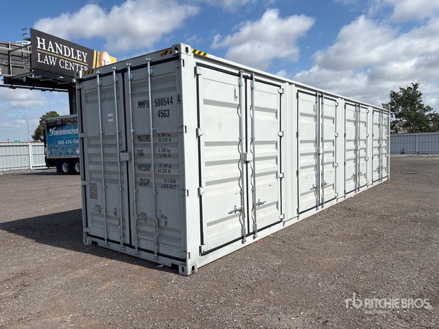 2026 40 ft High Cube Multi-Door Storage Container