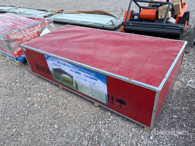 2026 SKLP SK-ZP20 20 ft x 30 ft All-Steel Garage Tettoia per Auto (Unused)