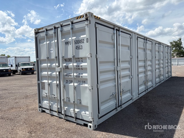 2026 40 ft High Cube Multi-Door Storage Container (Unused)