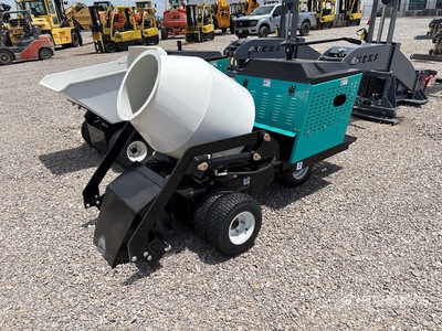2026 SKLP SL-MT800 Stand-On Wheeled Mini Mixer Truck Concrete Buggy (Unused)
