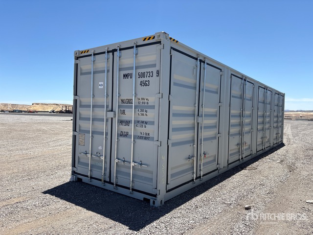 2026 40 ft High Cube Multi-Door Storage Container