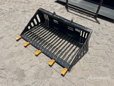 2026 GIYI GY-RB44 44 in Rock Mini Skid Steer Bucket (Unused)