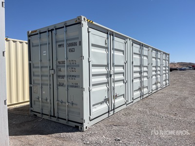 2026 40 ft High Cube Multi-Door Storage Container