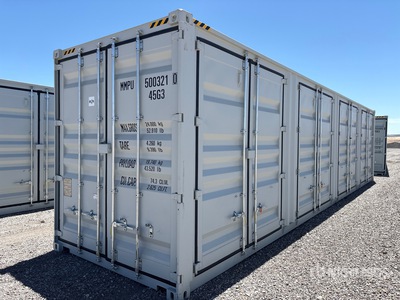 2026 40 ft High Cube Multi-Door Storage Container