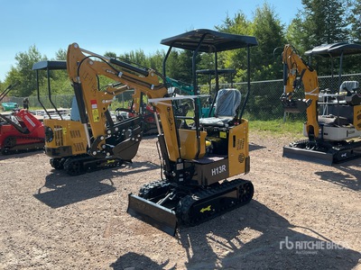 2026 CFG H13R Mini Excavator (Unused)
