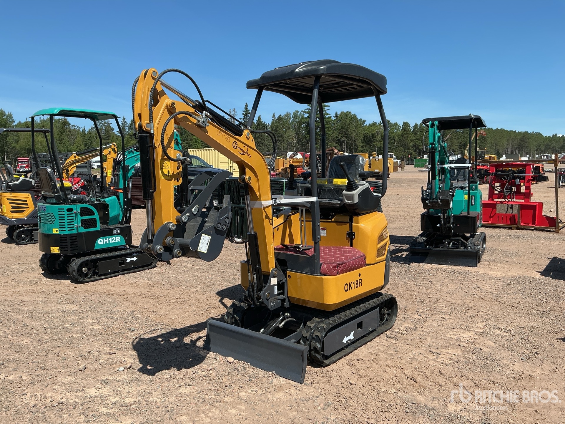 2026 CFG QK18R Mini Excavator (Unused)