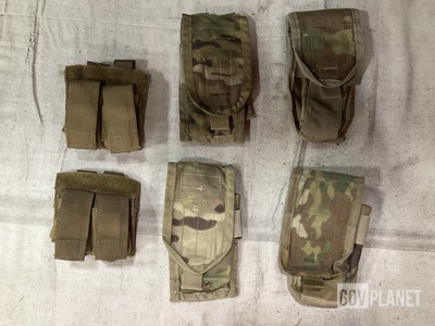 (22) Individual Holsters, (347) M4 Two Mag Pouches & Assorted Items
