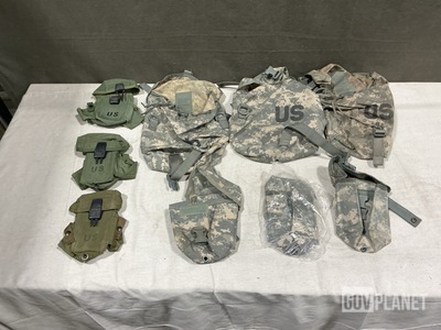 (48) Individual First Aid Kit Pouches, (96) Sustainment Pouches & Assorted Items
