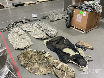 (3) LiteFighter Shelters, (29) Bivy Covers, (16) Tarpaulins & Assorted Items