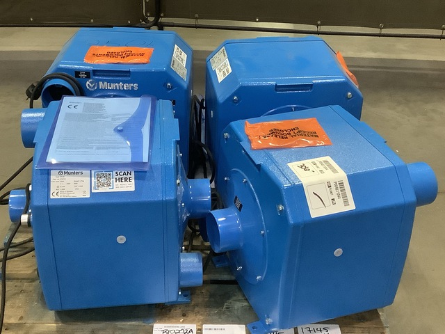 (4) Munters M120 Dehumidifiers (4) Munters M120 Dehumidifiers