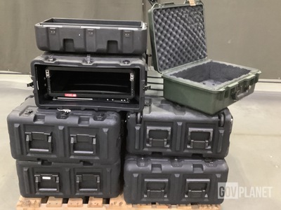 (6) Assorted Storage Cases