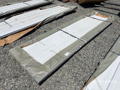Quantity of (50) 2026 SKLP SK-XH50 3 ft x 10 ft Galvalume Steel Sheets (Unused)