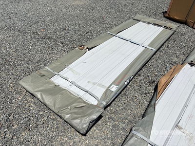Quantity of (50) 2026 SKLP SK-XH50 3 ft x 10 ft Galvalume Steel Sheets (Unused)