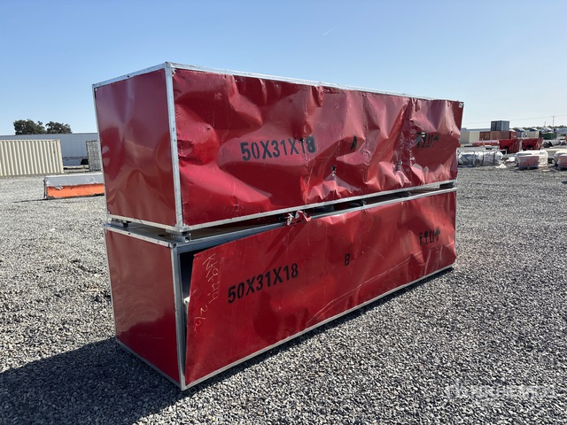 2026 SKLP SK-S5031 50FTx 31FTx 18FT Large Scale Storage Shed Tents and Tent Components (Unused)