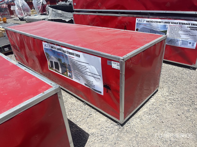2026 SKLP SK-S5025 50 ft x 25 ft Metal Livestock Shelter (Unused)