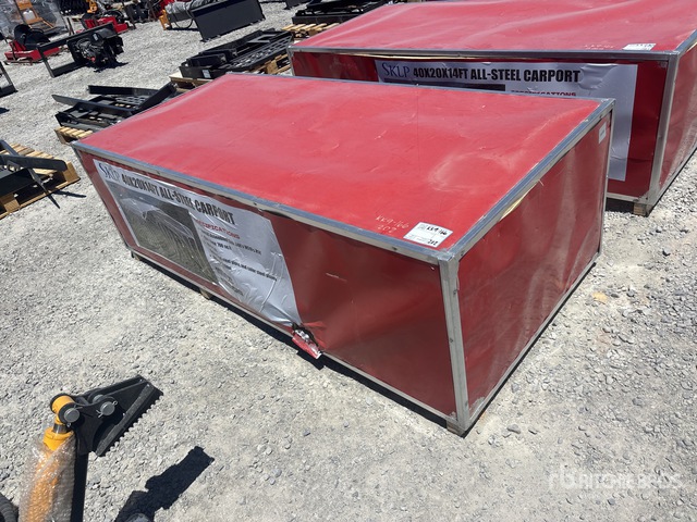2026 SKLP SK-SC40 48FTx 30FTx 17FT Large Scale Storage Shed Tents and Tent Components (Unused)