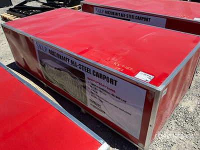 2026 SKLP SK-SC40 48FTx 30FTx 17FT Large Scale Storage Shed Zelte und Zeltkomponenten (Unused)