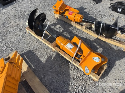 2026 GIYI 16 in Excavator Auger - Fits Cat 303 (Unused)