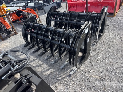 2026 GIYI GY-CLG72 72 in Skid Steer Grapple (Unused)
