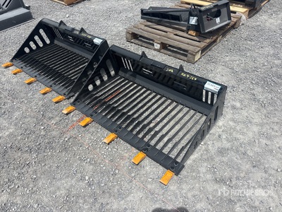 2026 GIYI GY-RB44 43 in Mini Skid Steer Rock Bucket (Unused)